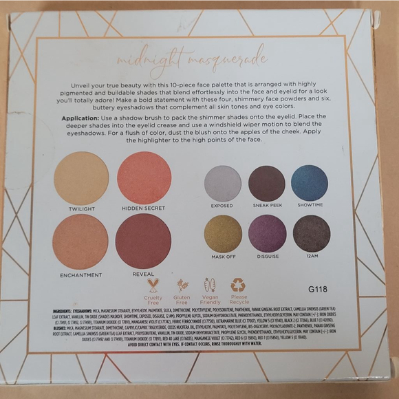 PÜR Makeup Palette Face Palette, New - Picture 2 of 7
